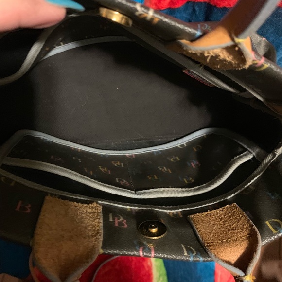 Vintage Dooney and Bourke HandBag/Messenger Bag - Picture 3 of 6
